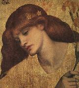 Dante Gabriel Rossetti Sancta Lilias Spain oil painting artist